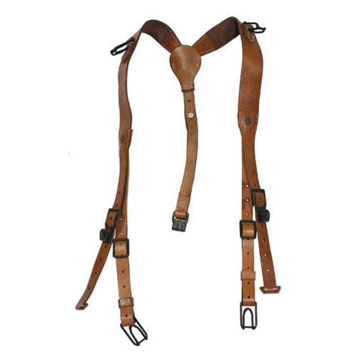 Correas de cuero checas para mochila grande vz.60, usadas (ID 91352100)