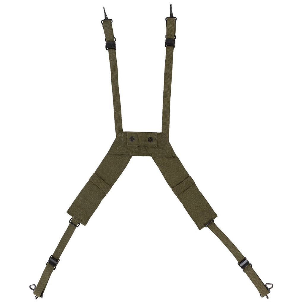 Arnés belga H modelo M56 original en verde