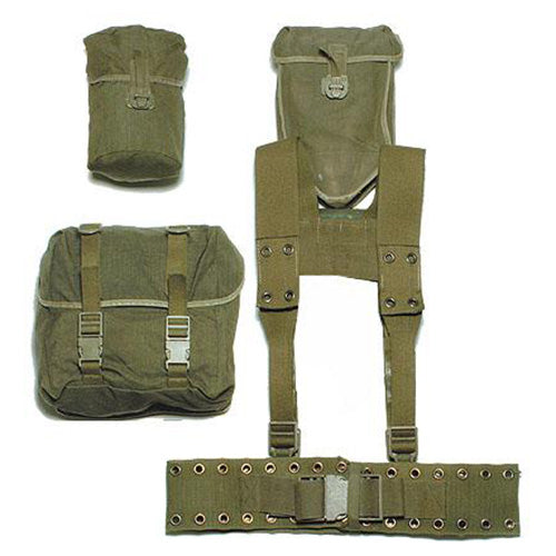 Sistema portador BW verde con funda para máscara