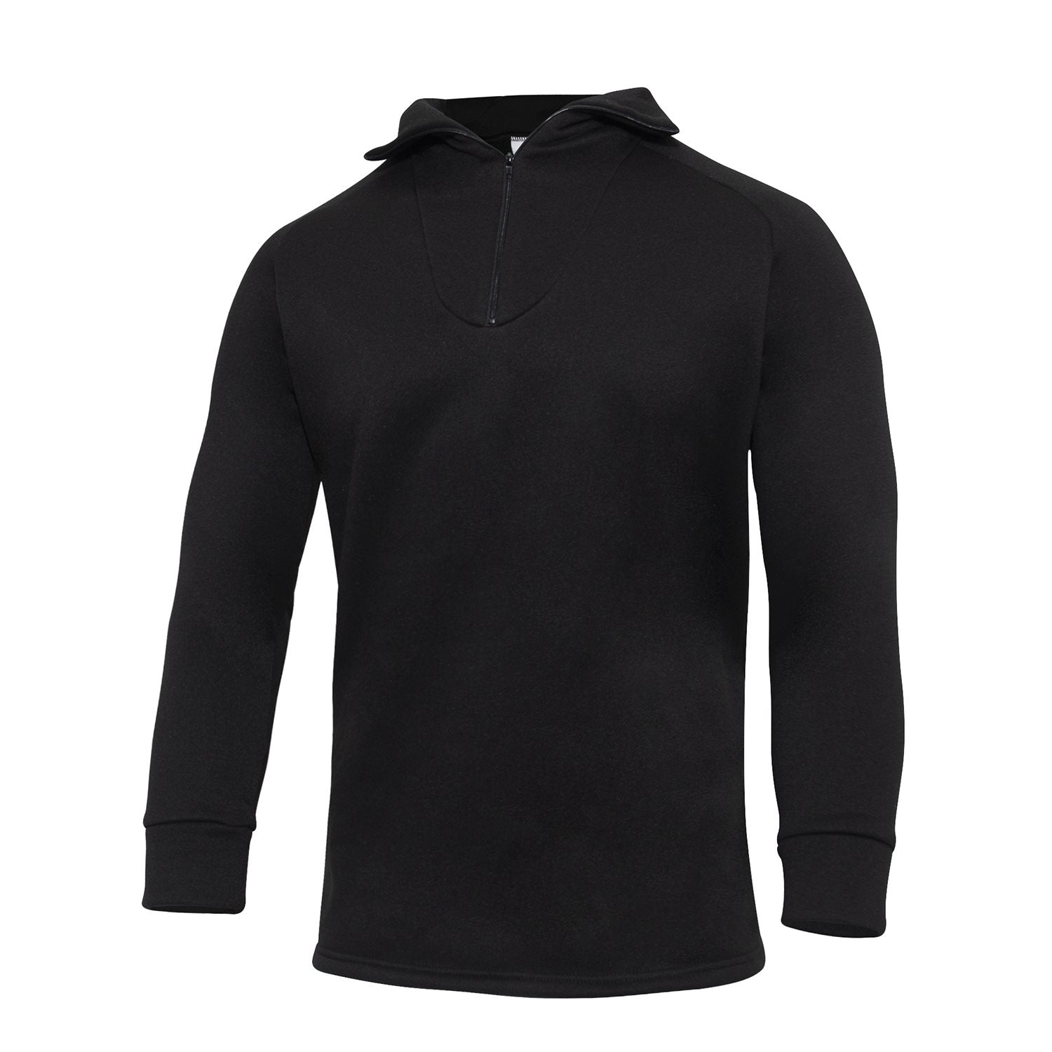 Camiseta funcional Rothco US ECWCS negra con cremallera