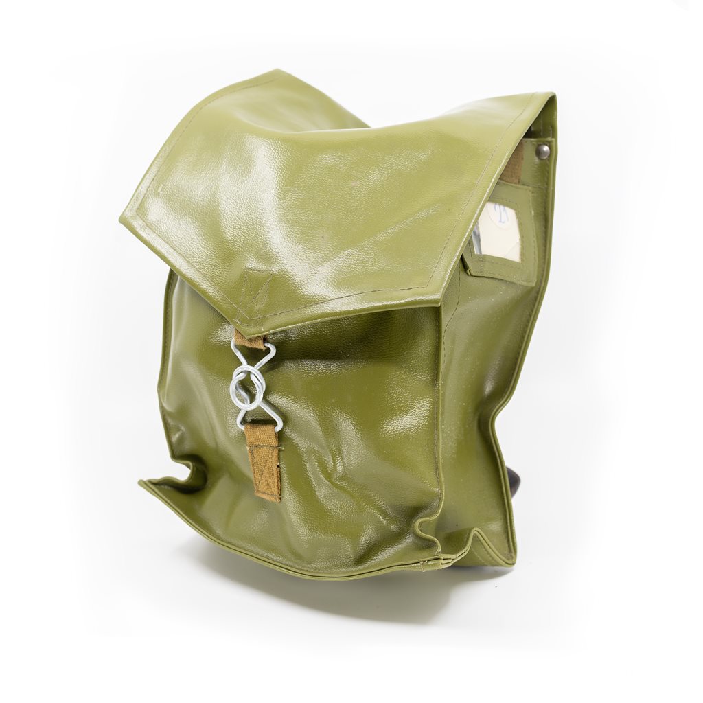 Máscara antigás rumana M74 con filtro y bolsa, goma de neopreno resistente