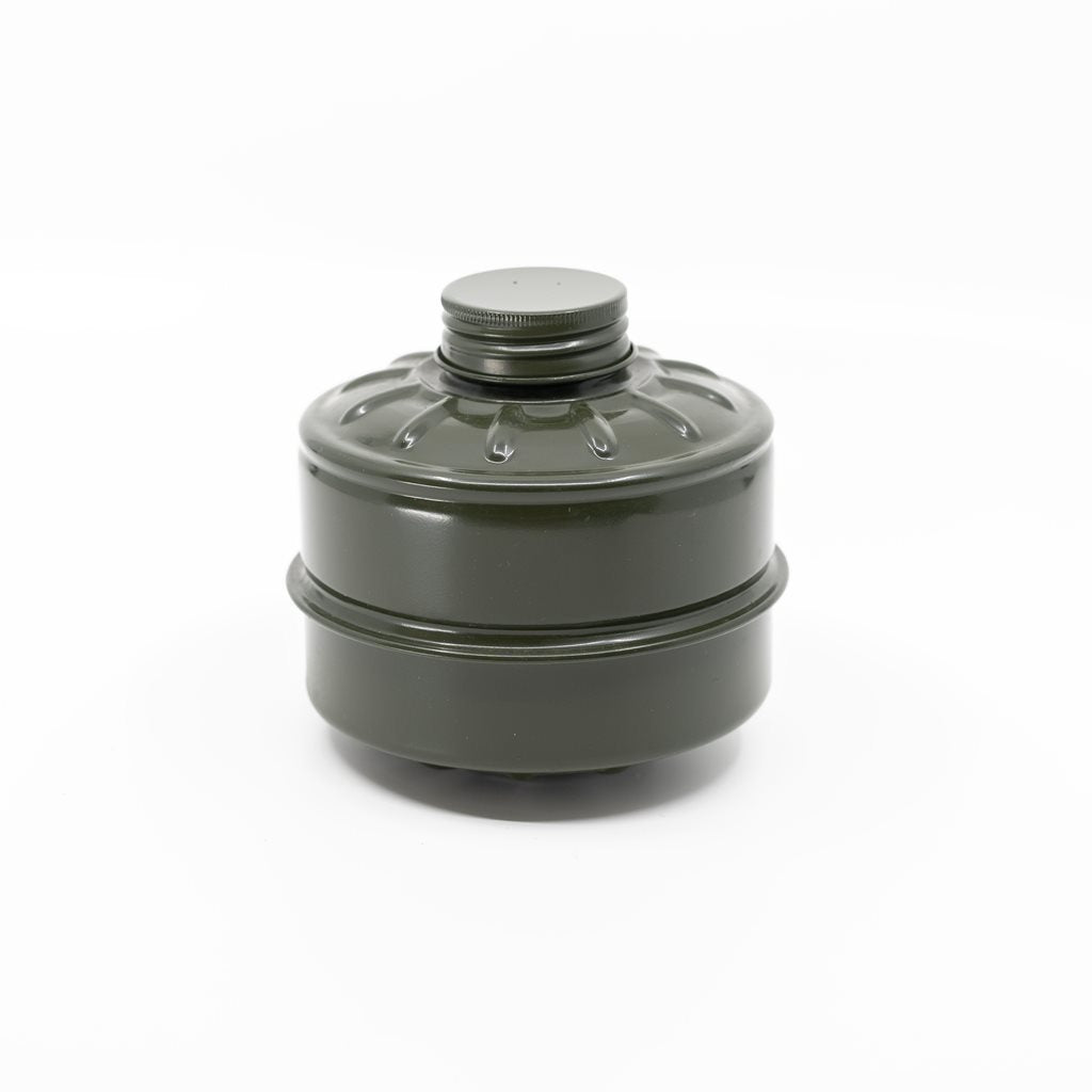 Máscara antigás rumana M74 con filtro y bolsa, goma de neopreno resistente