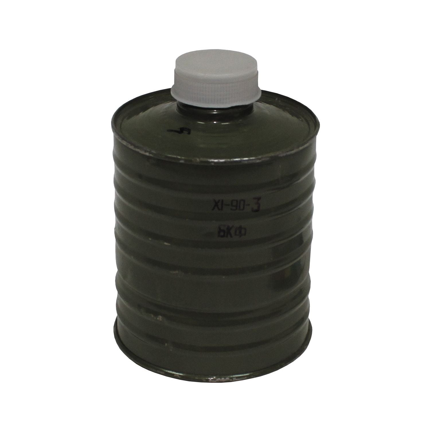 Filtro protector redondo grande para máscara antigás ruso, rosca 40x4 mm, expirado