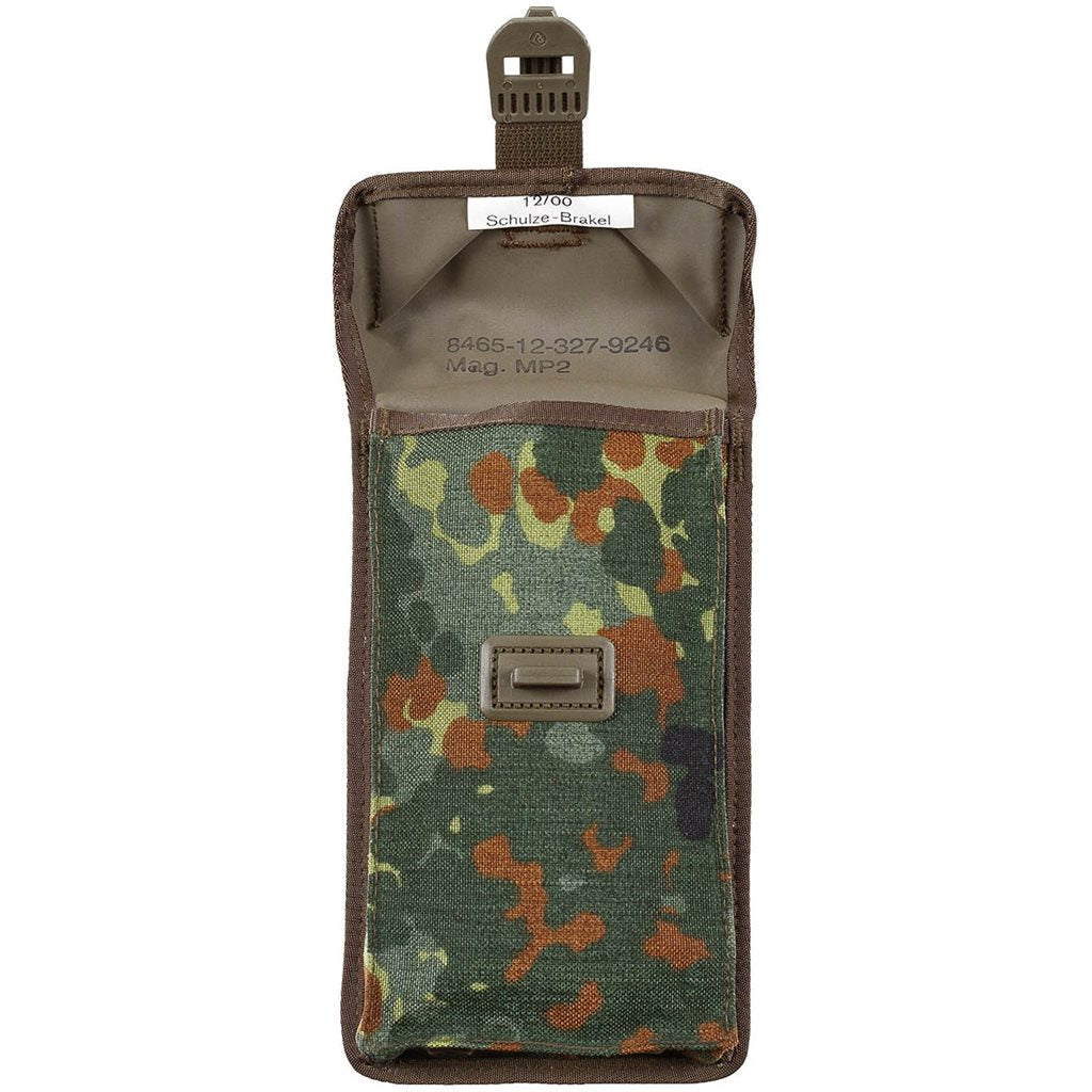 Funda BW para tres cargadores MP2 en camuflaje FLECKTARN