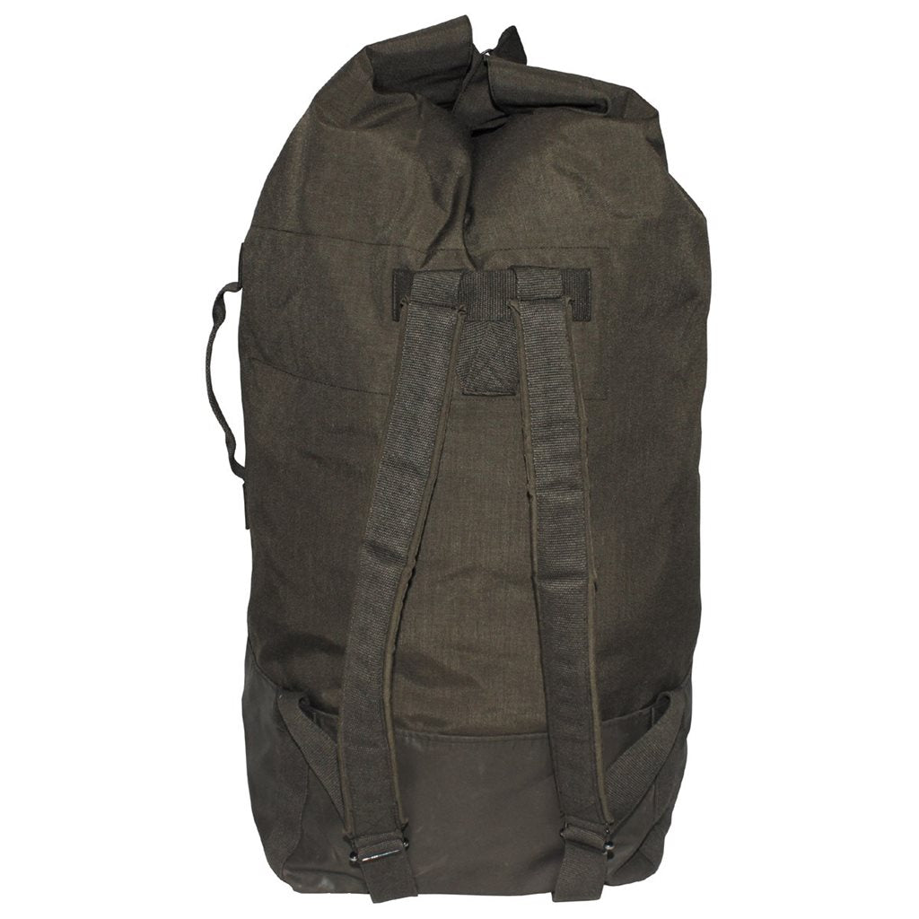 Bolsa austríaca verde con correas — usada (imagen del artículo)