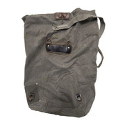 Bolsa naval BH austriaca usada con elementos de cuero, estado Antik