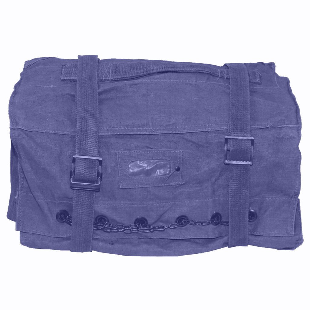 Bolsa de transporte italiana canvas negra 55x35x25 cm