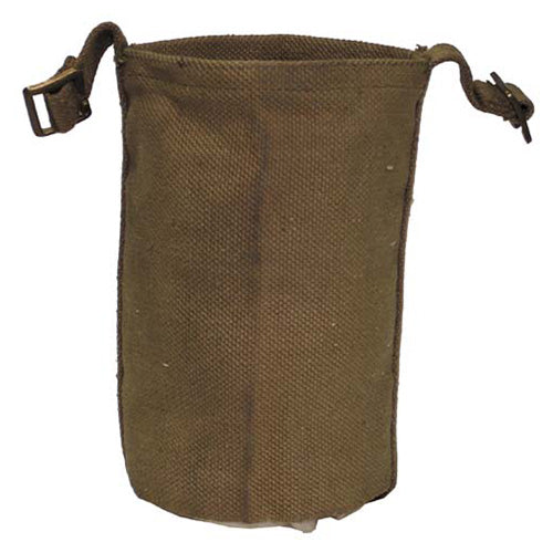 Funda para cantimplora de campaña británica (WWII), pieza original del ejército británico