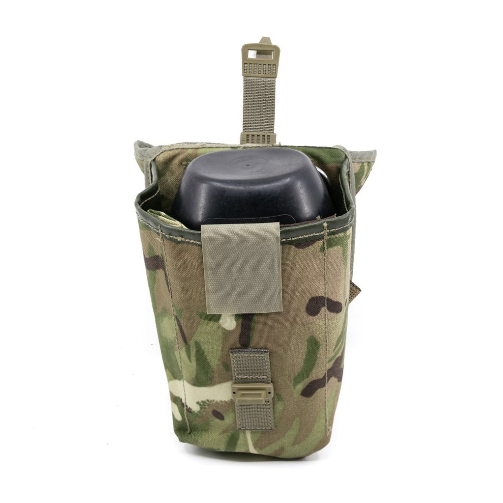 Funda británica MTP para cantimplora PLCE, 10 x 18 x 12 cm