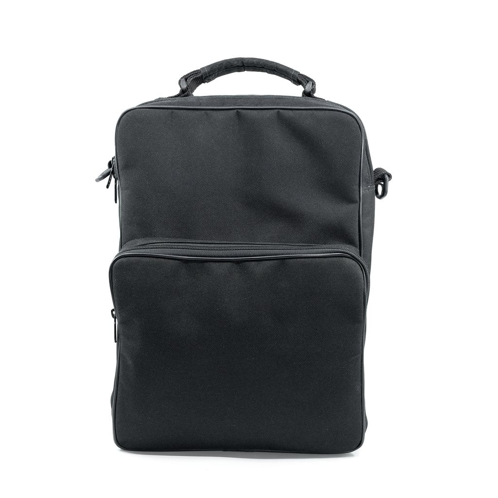Bolso bandolera negro para documentos