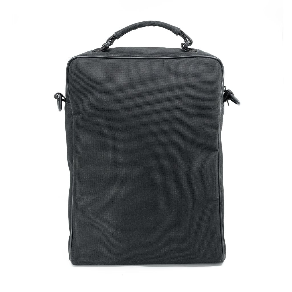 Bolso bandolera negro para documentos