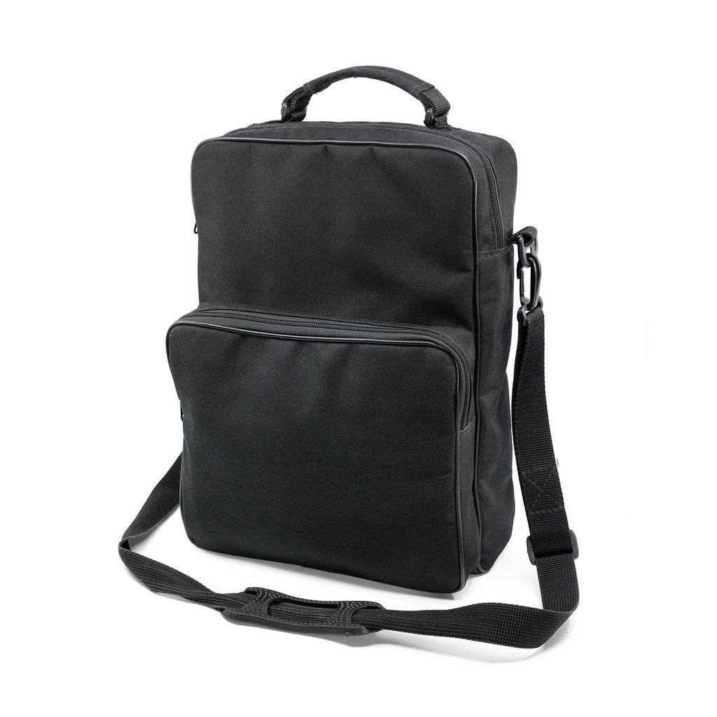 Bolso bandolera negro para documentos