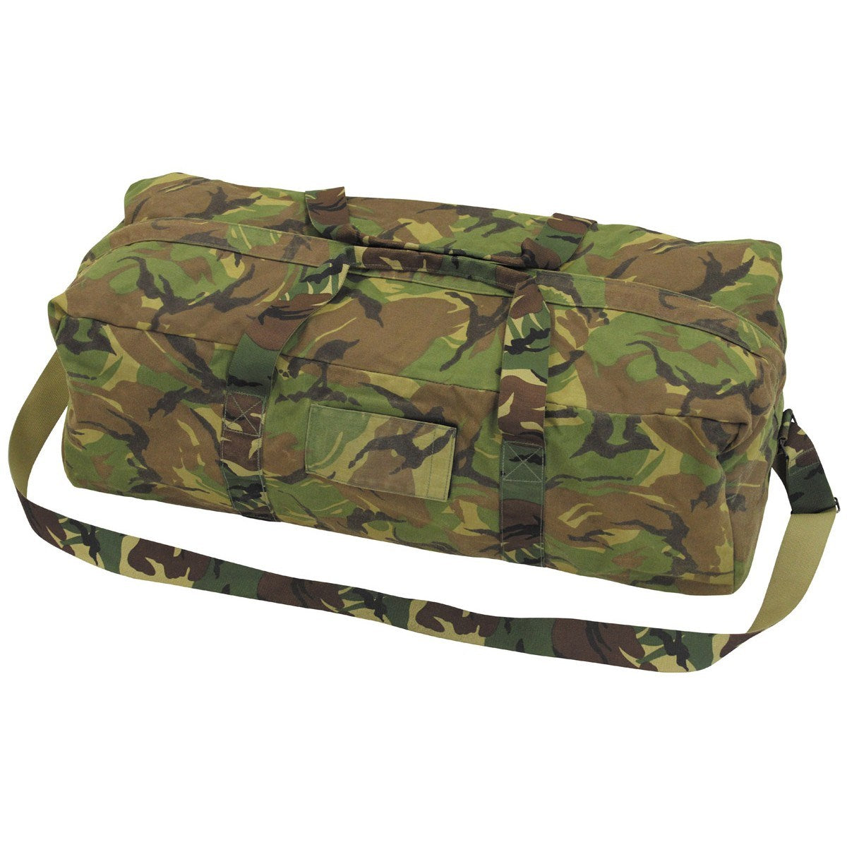 Bolsa de transporte militar holandesa DPM usada, aprox. 85 x 34 x 32 cm