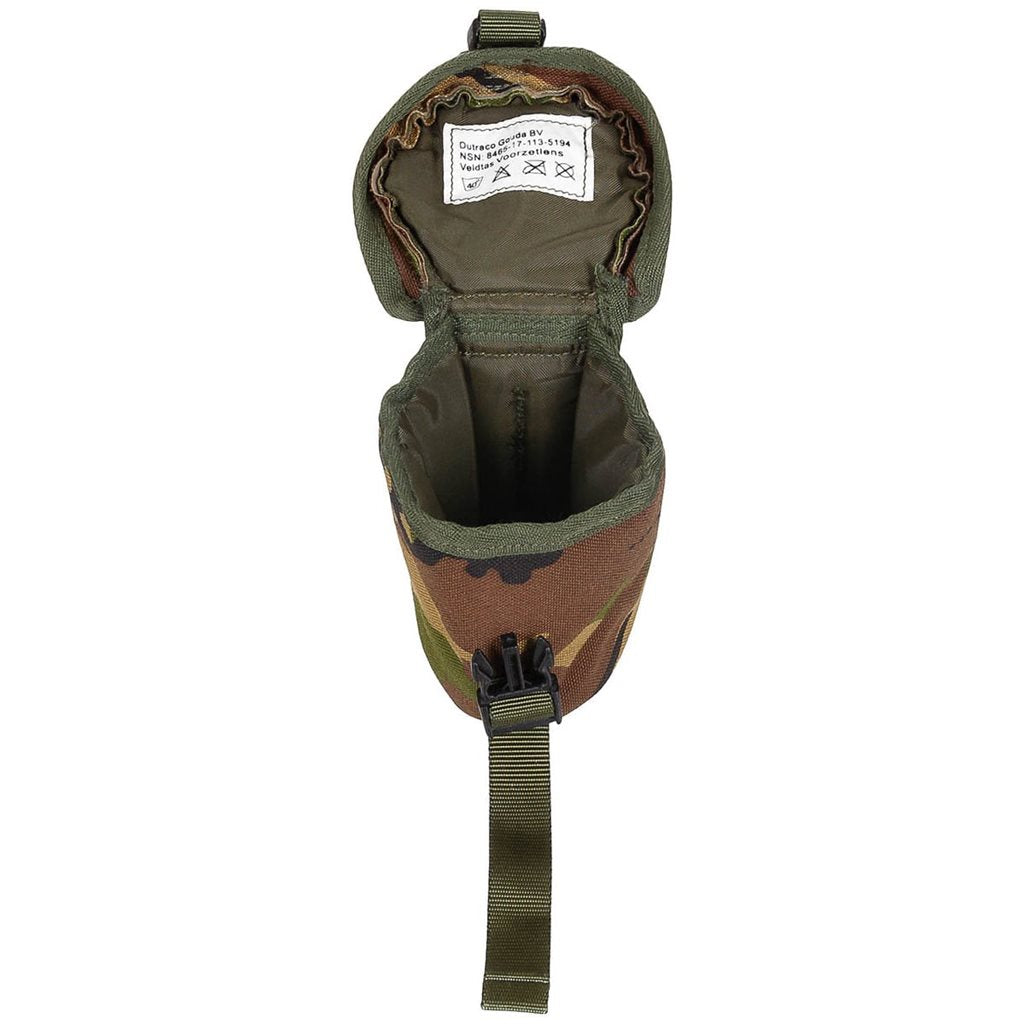 Bolsa holandesa redonda con clips Alice en camuflaje DPM