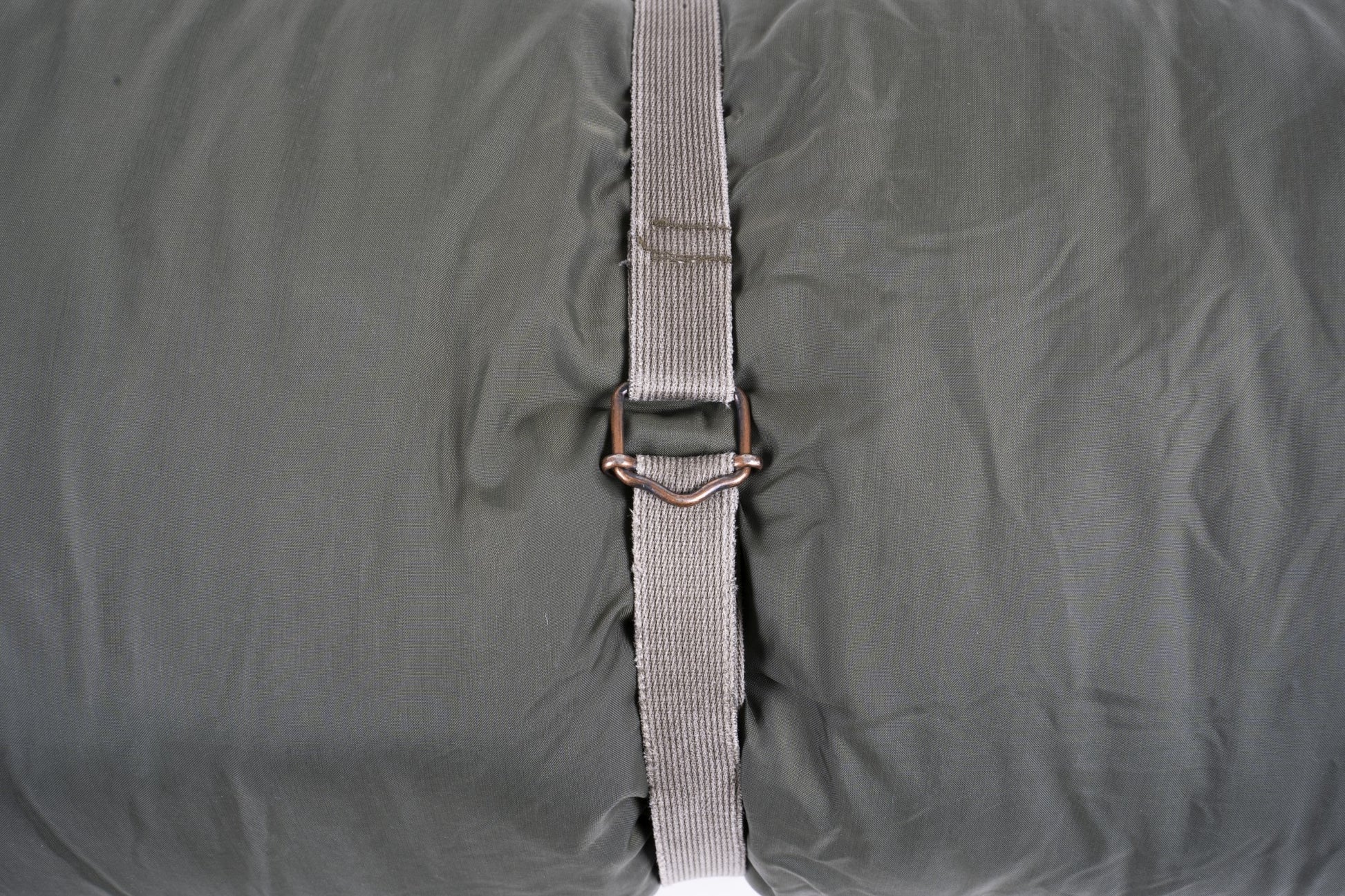 Saco de dormir austriaco Goldeck tipo momia verde - usado