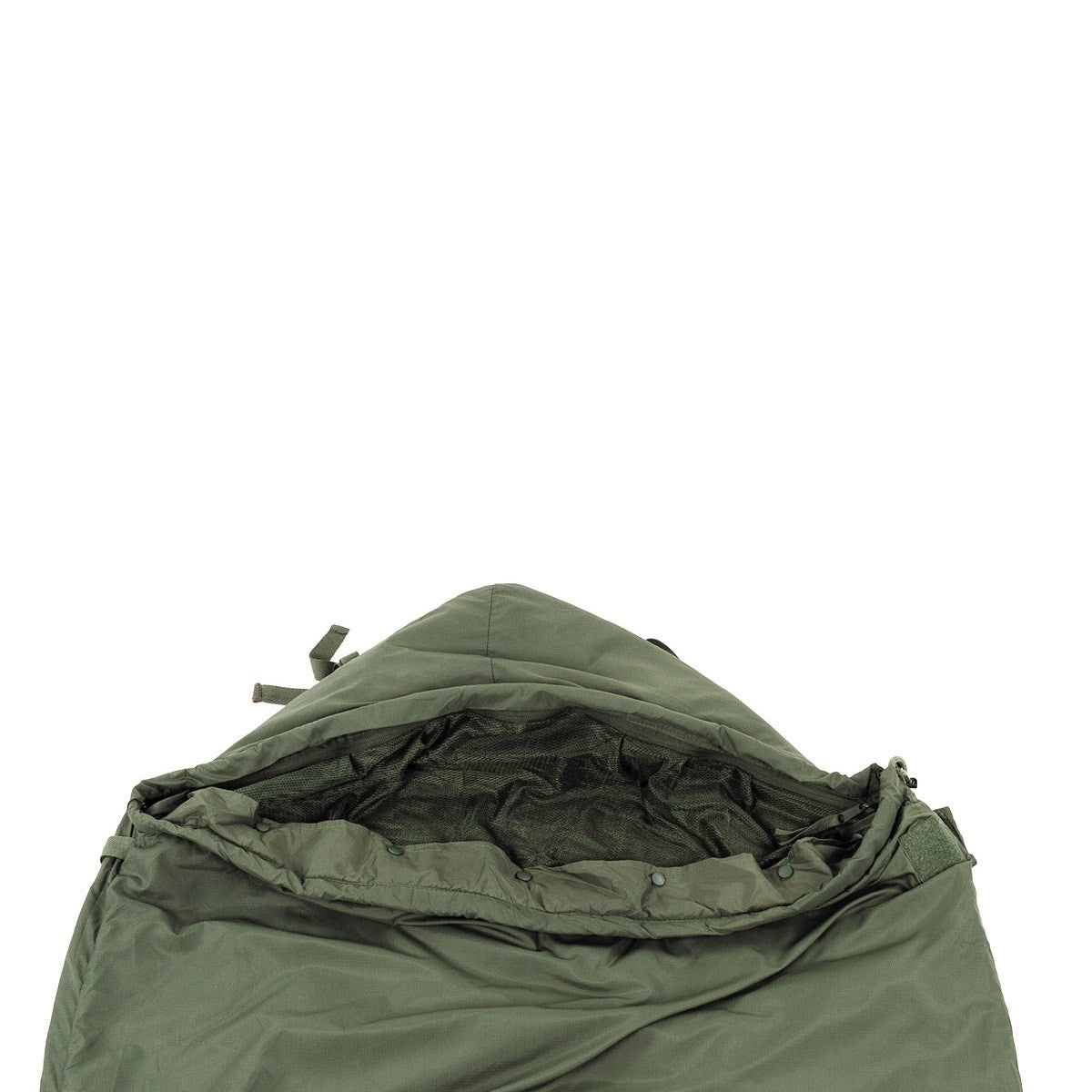 Saco de dormir británico Light Weight verde usado en buen estado