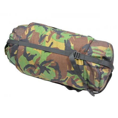 Bolsa compresora holandesa para saco de dormir DPM, usada