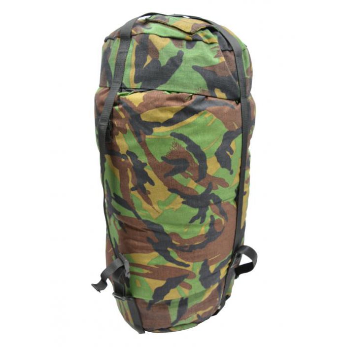 Bolsa compresora holandesa para saco de dormir DPM, usada