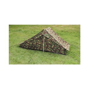Tienda militar holandesa DPM tipo A usada para 2 personas, ancho 250 cm