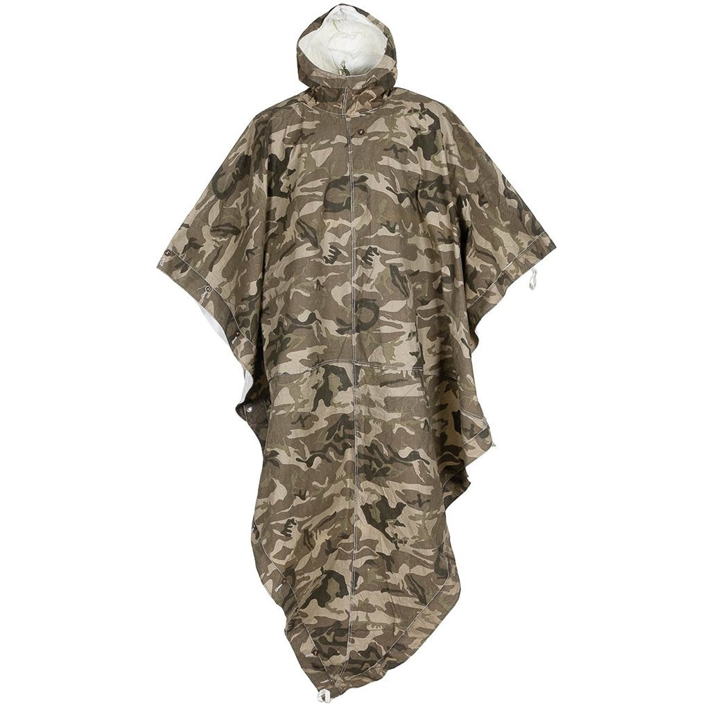 Poncho/celta turco camuflado tipo I original usado