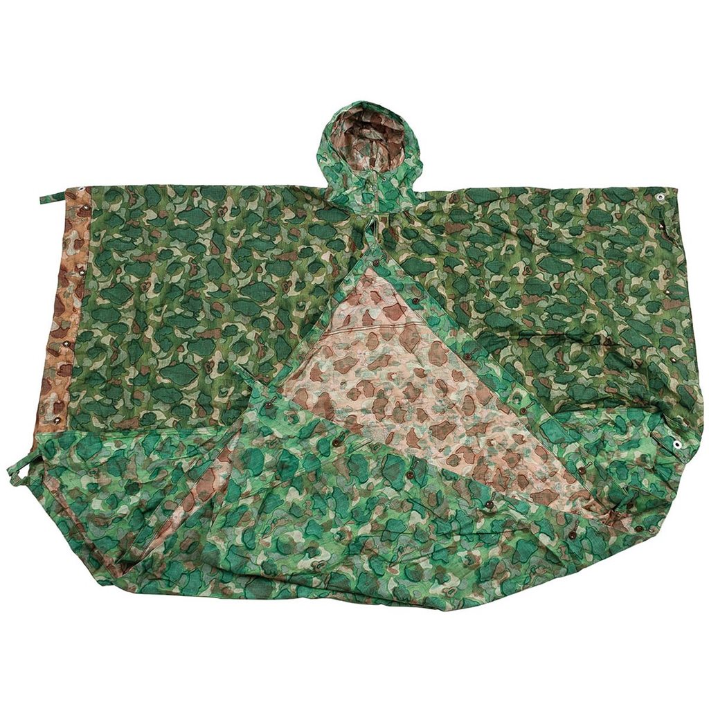 Poncho celta turco camuflado tipo II original usado