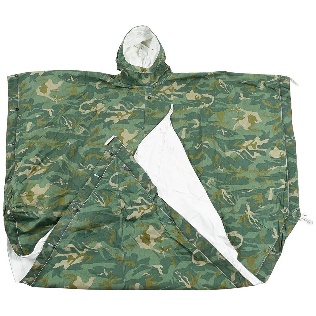 Poncho/celta turco camuflado tipo III usado