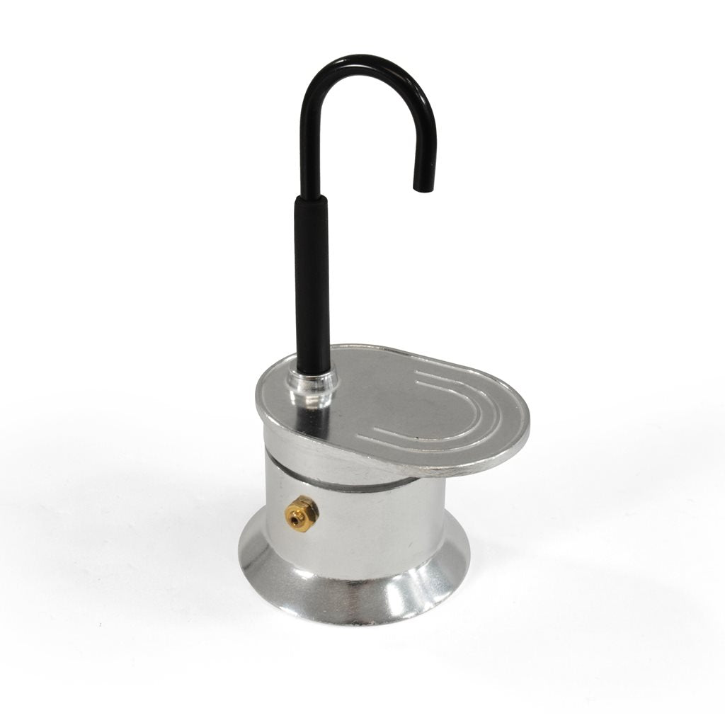 Cafetera OUTDOOR ESPRESSO para 1 taza, aluminio, compacta y ligera