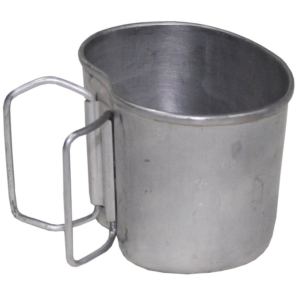 Vaso de aluminio del ejército austriaco usado CGC114AL
