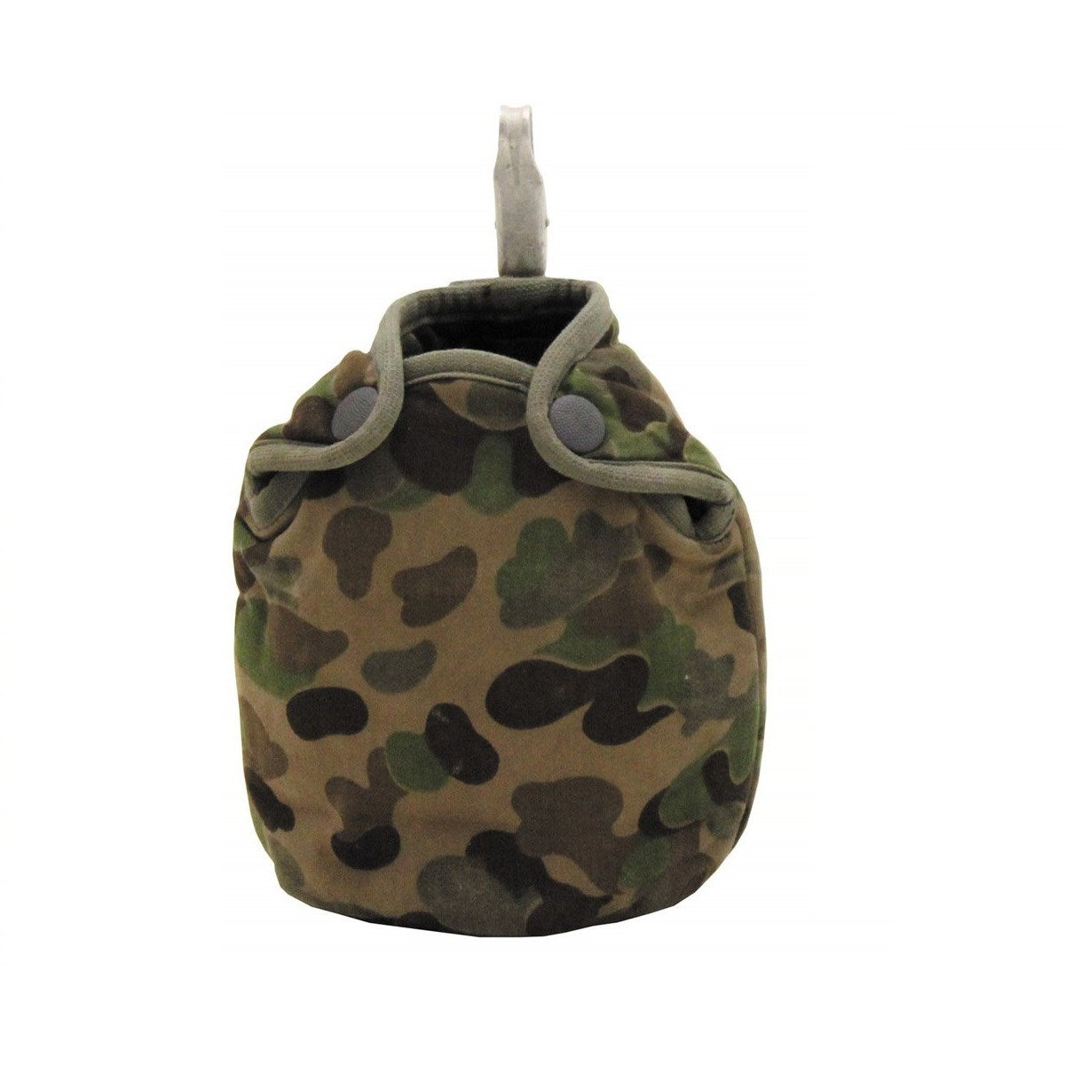 Funda camuflada K4 AUSTRIA CAMO para cantimplora, usada