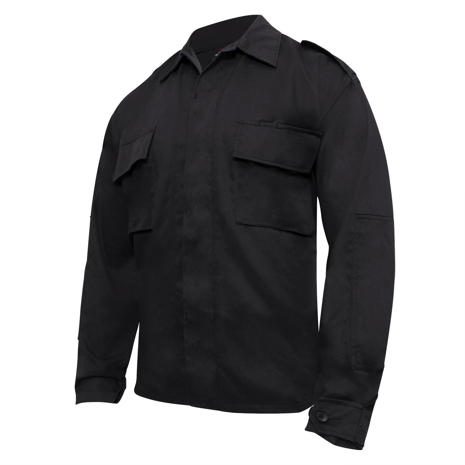 Camisa táctica BDU manga larga negra Rothco