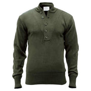 Jersey acrílico Rothco con 5 botones en negro o verde