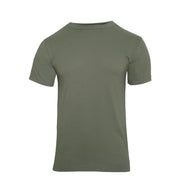 Camiseta de algodón Rothco color liso vista frontal
