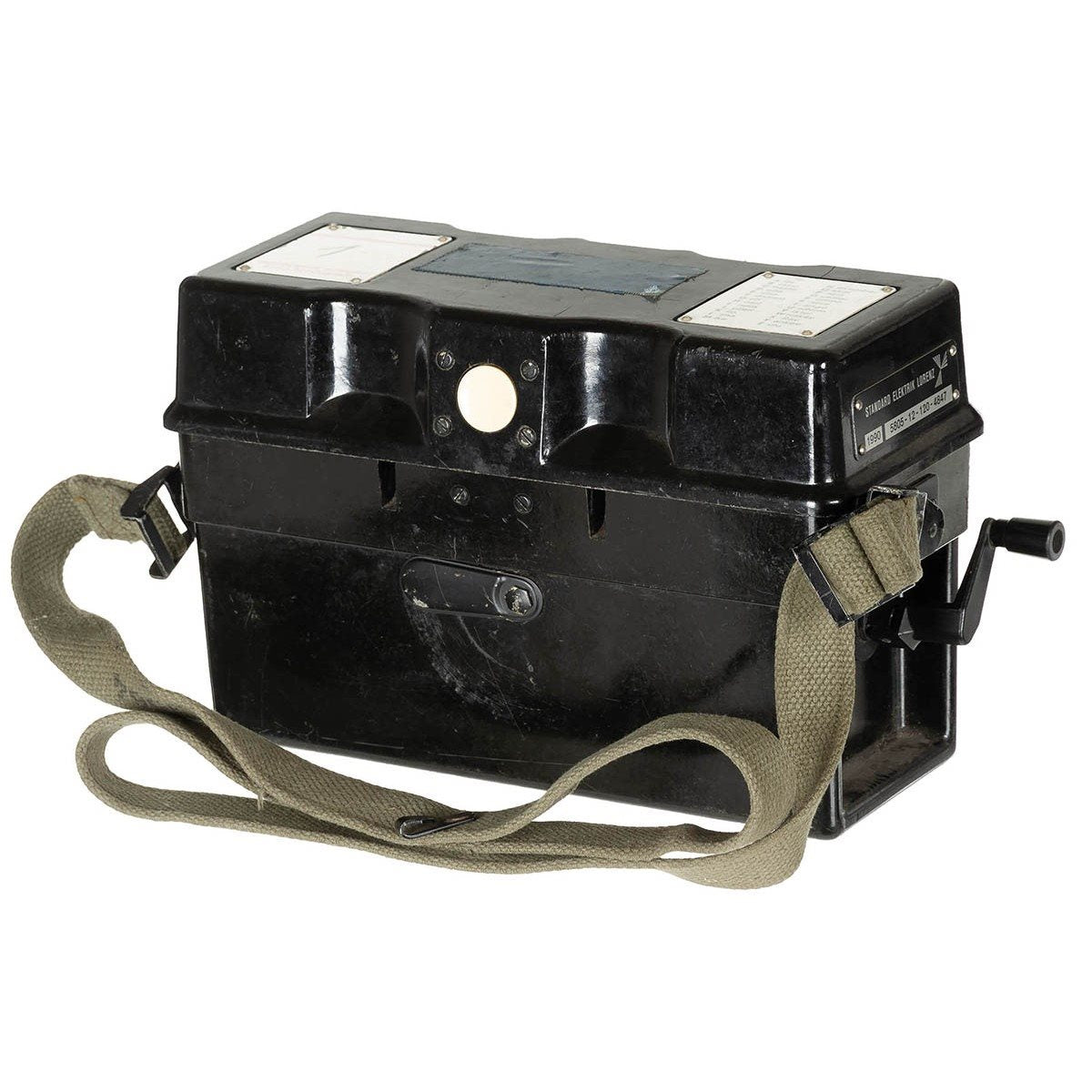 Teléfono de campaña militar BW SEL OB/ZB usado - vista frontal