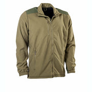 Chaqueta belga Windtopper fleece verde, tejido Seyntex, 3 bolsillos con cremallera