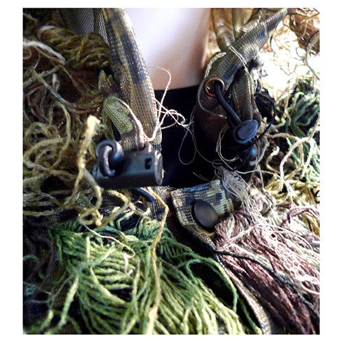 Traje de camuflaje Hejkal: chaqueta con capucha y pantalón en patrón de camuflaje