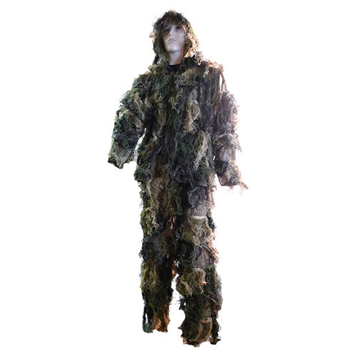 Traje de camuflaje Hejkal: chaqueta con capucha y pantalón en patrón de camuflaje