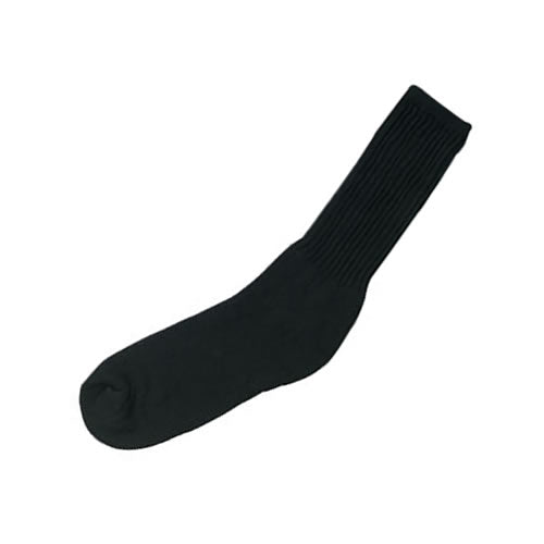 Calcetines US Athletic verdes, talla 10-13, 80% algodon 20% nylon