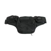 Riñonera DASTA - funda para arma negra (vista frontal)