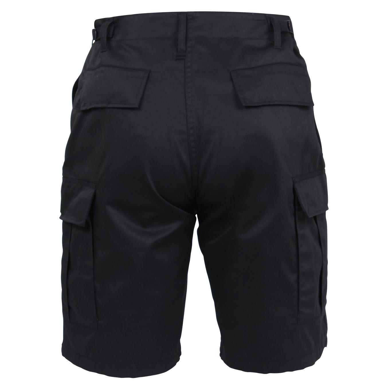 Shorts BDU negros Rothco - corte BDU estilo militar