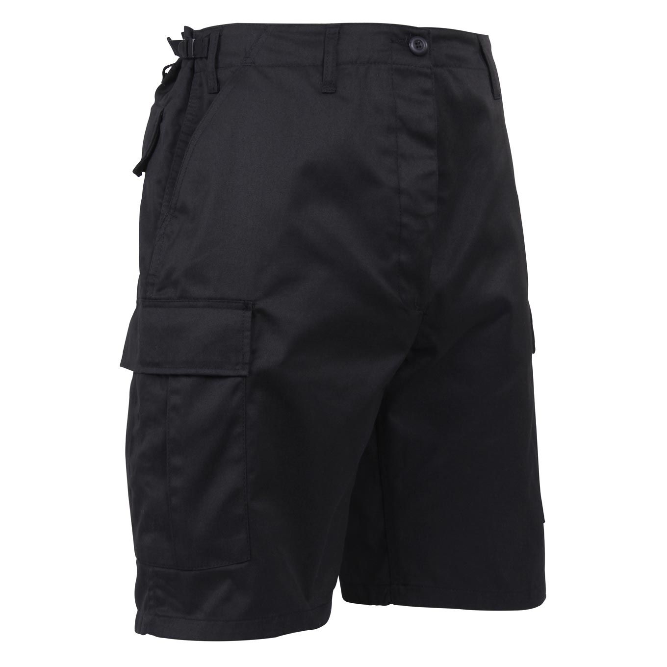 Shorts BDU negros Rothco - corte BDU estilo militar