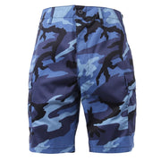 Pantalones cortos BDU SKY BUE CAMO Rothco, diseño BDU y camuflaje
