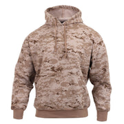Sudadera con capucha Digital Desert Rothco en camuflaje, forro polar y cordón ajustable