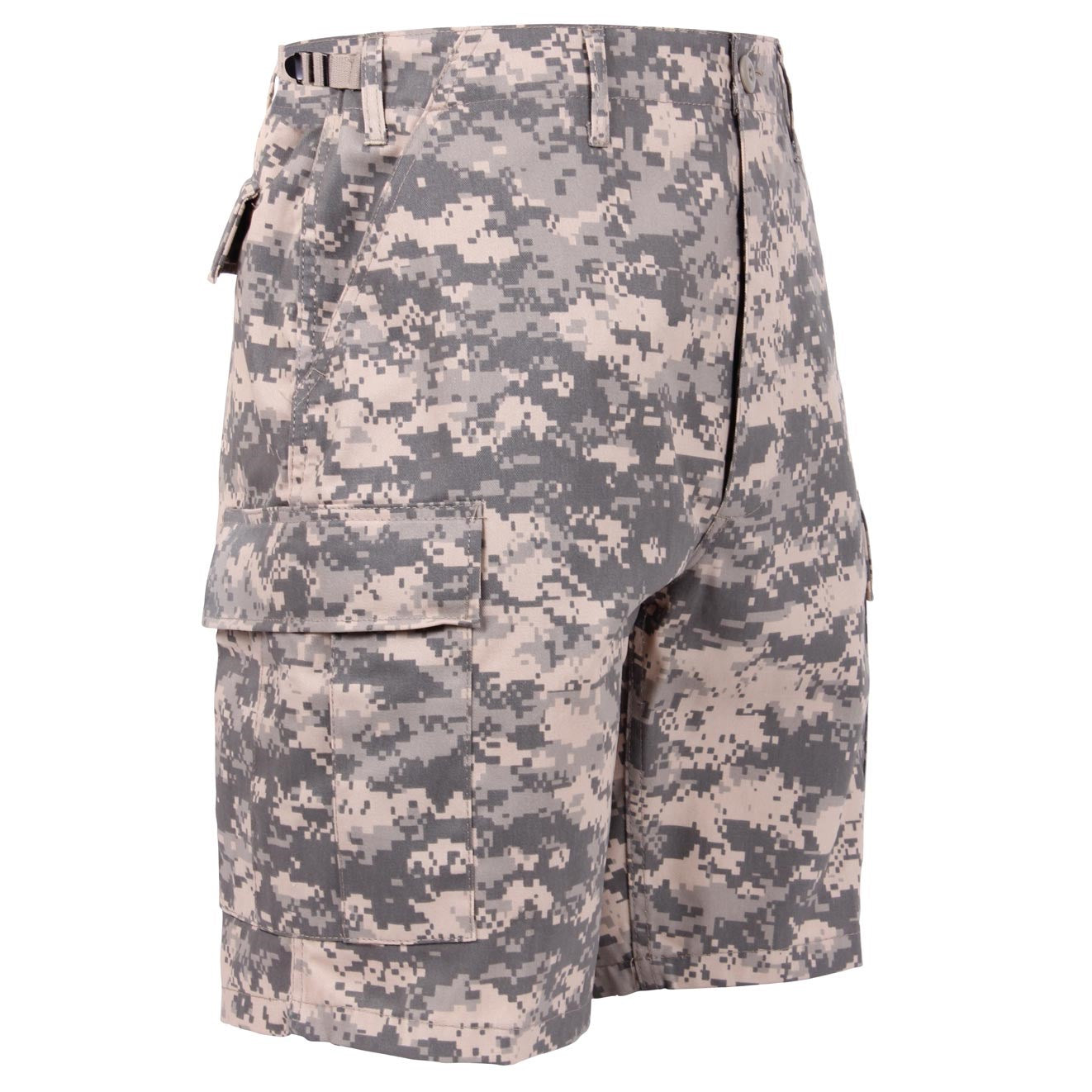 Shorts BDU ACU Digital Rothco, camuflaje digital y corte BDU, cortos militares