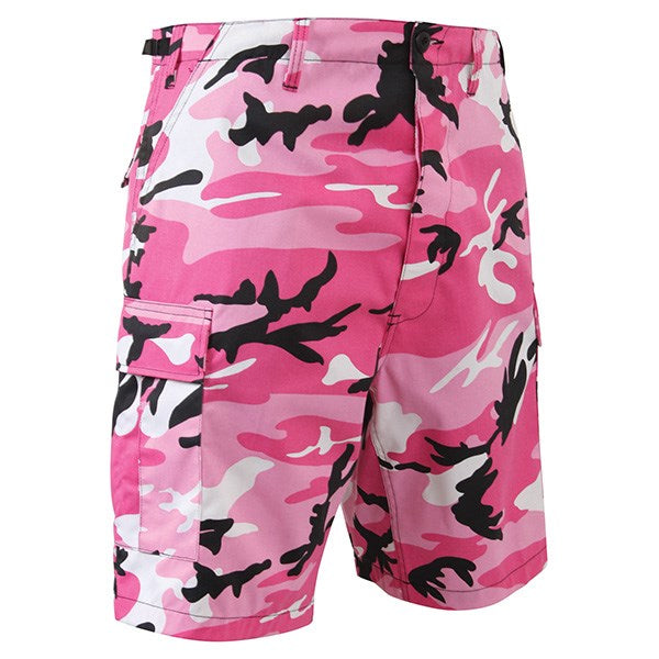 Shorts BDU Pink Camo - pantalones cortos camuflaje rosa