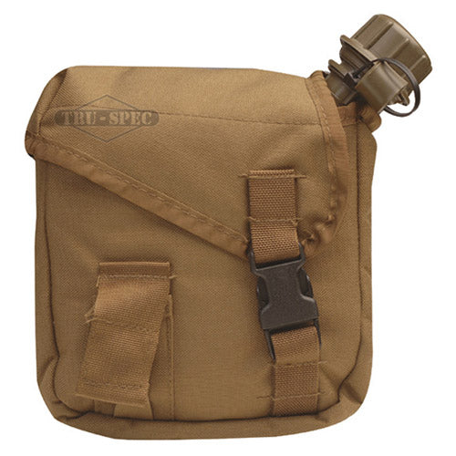Funda MOLLE para cantimplora 2QT en color coyote