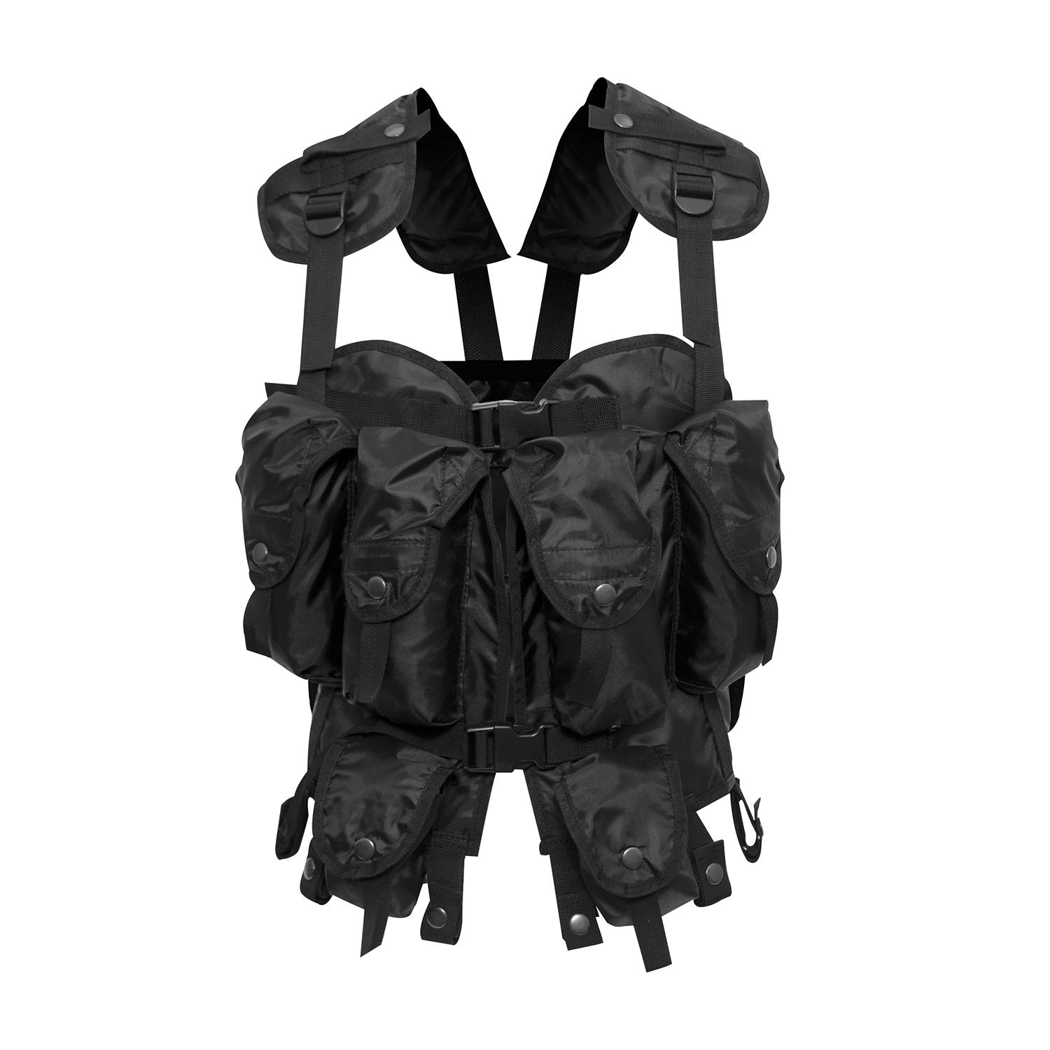 Chaleco táctico ASSAULT negro, modelo 6580