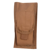 Funda MOLLE para 2 cargadores M4/M16 color Coyote, Cordura Nylon