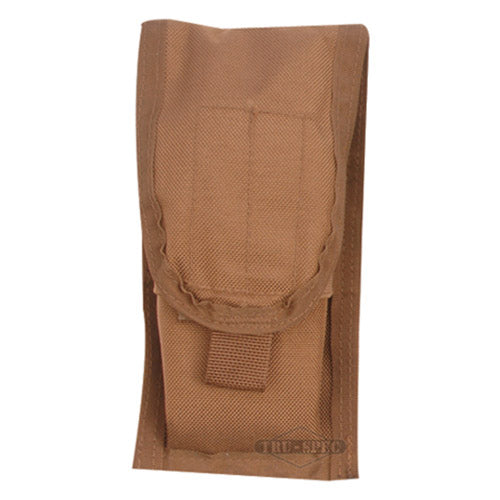 Funda MOLLE para 2 cargadores M4/M16 color Coyote, Cordura Nylon