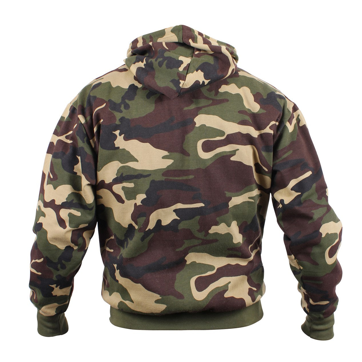 Sudadera con capucha WOODAND en camuflaje Woodland de Rothco