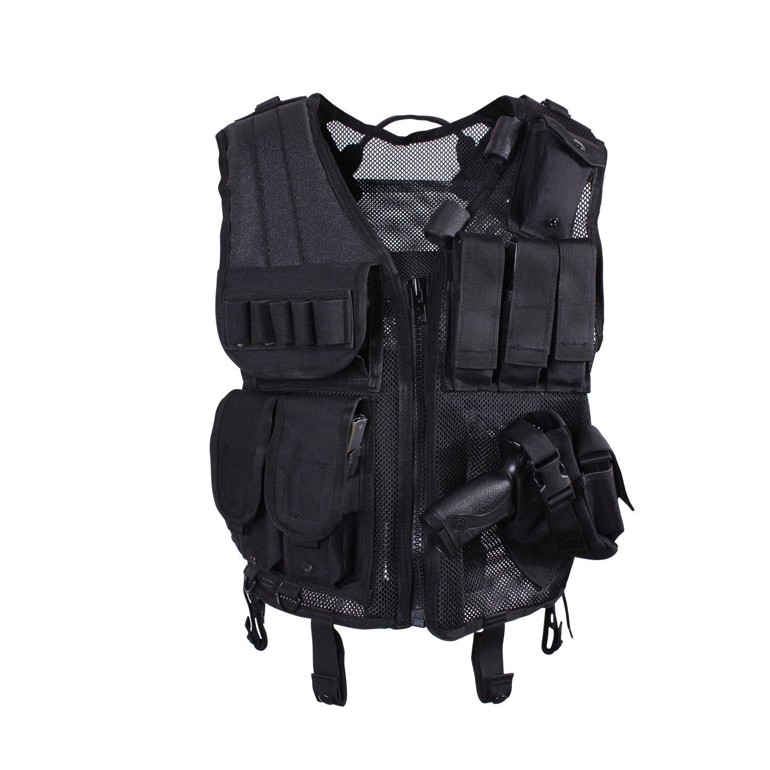 Chaleco táctico Quick Draw negro Rothco - ID 6594